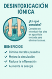 Pedicura Deluxe + Desintoxicación Ionica     $65